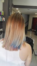 Aplicación color Peluquería Marita Avilés