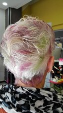 Aplicación color Peluquería Marita Avilés