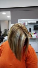 Aplicación color Peluquería Marita Avilés