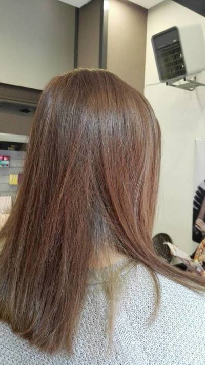 Aplicación color Peluquería Marita Avilés