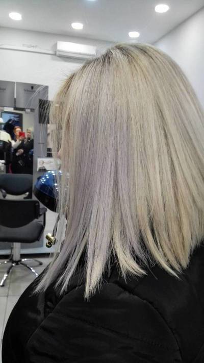 Aplicación color Peluquería Marita Avilés