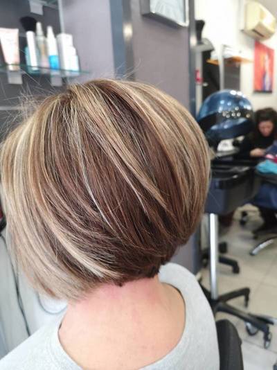 Aplicación color Peluquería Marita Avilés