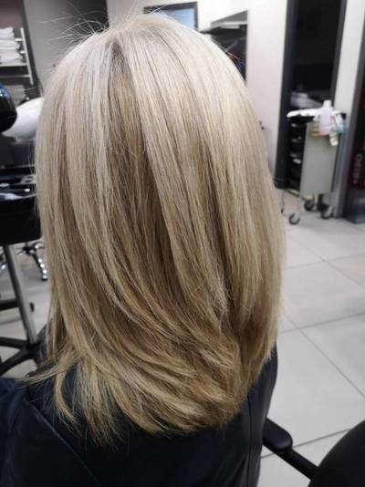 Corte de pelo mujer peluquería Marita Avilés