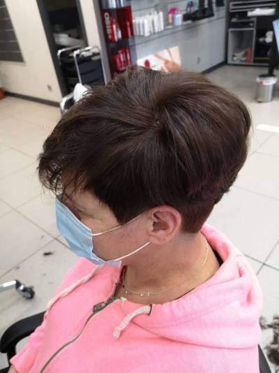 Corte de pelo mujer peluquería Marita Avilés