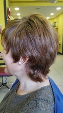 Corte de pelo mujer peluquería Marita Avilés